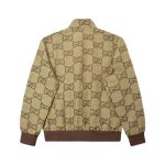 Jacket Gucci Monogram Beige Brown GC100 - Image 2