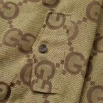 Jacket Gucci Monogram Beige Brown GC100 - Image 5