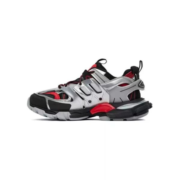 Balenciaga Track Black Red White Silver BL060 - Image 2
