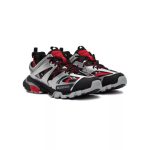 Balenciaga Track Black Red White Silver BL060 - Image 3