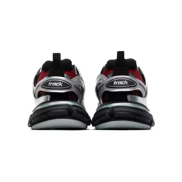 Balenciaga Track Black Red White Silver BL060 - Image 4