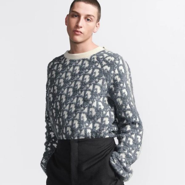 Sweater Dior Monogram Textured DO011 - Image 9