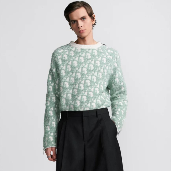 Sweater Dior Monogram Textured DO011 - Image 10