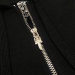 Hoodie Chrome Hearts Cross Zip Black CH064 - Image 6