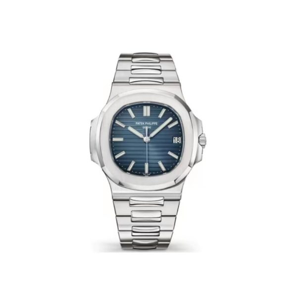 d112124_12883-1.jpg Patek Philippe Nautilus Steel Blue Dial PTP001 - Image 1