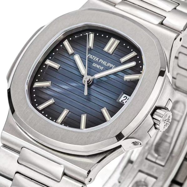 Patek Philippe Nautilus Steel Blue Dial PTP001 - Image 3