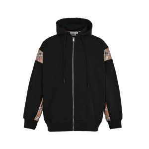Hoodie Plaid-Detail Burberry BY003