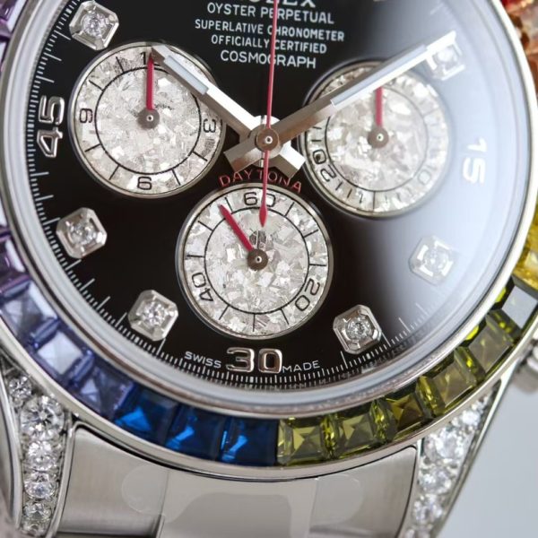 Rolex Daytona Rainbow RLX005 Top Quality - Image 6