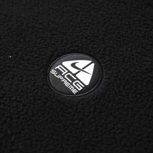 Hoodie Supreme Nike ACG Fleece Black NK004 - Image 8