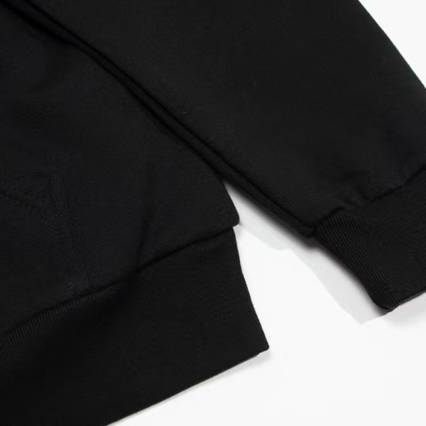 Hoodie Balenciaga Black Logo Print BL064 - Image 6