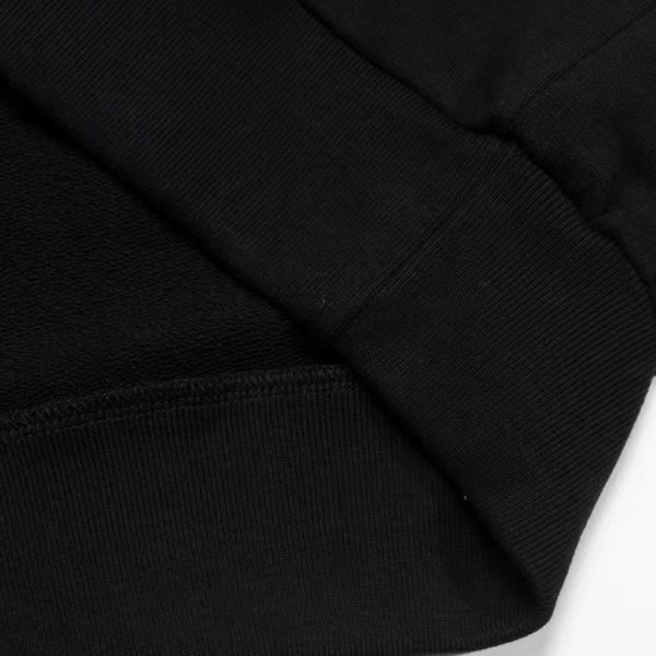 Hoodie Balenciaga Black Logo Print BL064 - Image 7