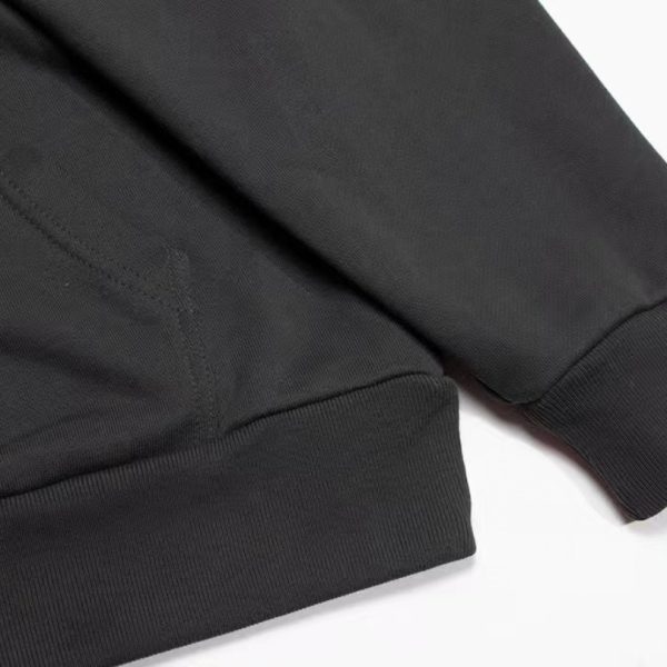 Hoodie Balenciaga Black Red Logo Pullover BL065 - Image 8