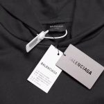 Hoodie Balenciaga Black Red Logo Pullover BL065 - Image 9