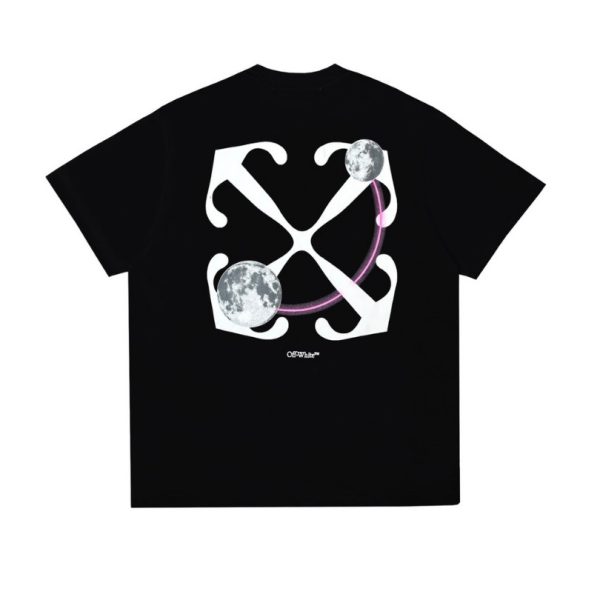T-shirt Off-White Lunar Graphic OFF006 - Image 2