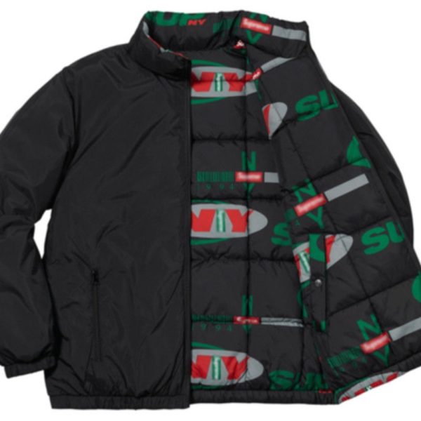 Jacket Supreme NY 1994 Puffer Black SP052 - Image 3