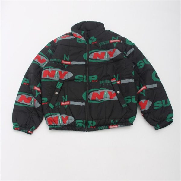 Jacket Supreme NY 1994 Puffer Black SP052 - Image 4