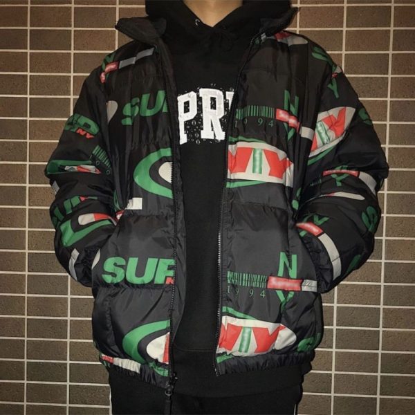 Jacket Supreme NY 1994 Puffer Black SP052 - Image 13