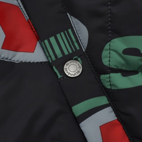 Jacket Supreme NY 1994 Puffer Black SP052 - Image 17