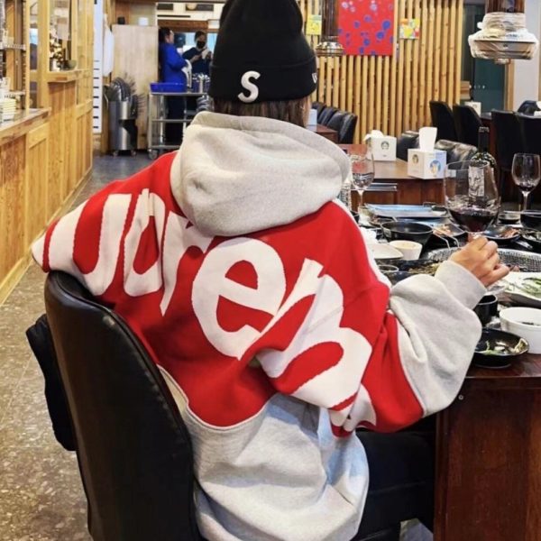 Hoodie Supreme Stripe Graphic SP045 - Image 5