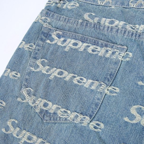 Jeans Supreme Logo Denim & Black Pack SP054 - Image 11