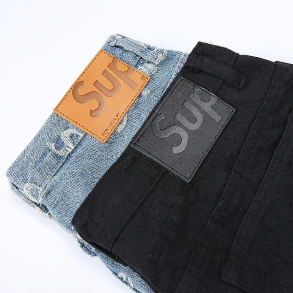 Jeans Supreme Logo Denim & Black Pack SP054 - Image 14