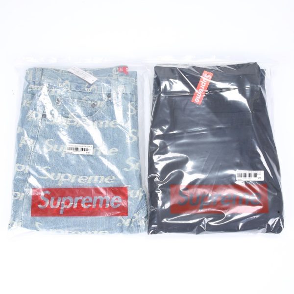 Jeans Supreme Logo Denim & Black Pack SP054 - Image 15