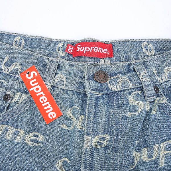 Jeans Supreme Logo Denim & Black Pack SP054 - Image 16