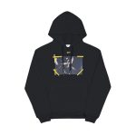 Hoodie Off-White Black with Yellow Arrows OFF009