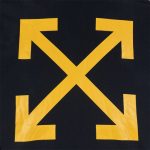 Hoodie Off-White Black with Yellow Arrows OFF009 - Image 9