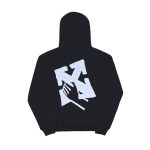 Hoodie Off-White Arrows Black OFF010