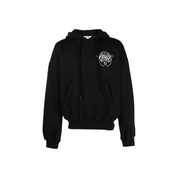 Hoodie Off-White Arrows Black OFF010 - Image 3