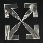 Hoodie Off-White Arrows Skull Black OFF011 - Image 4