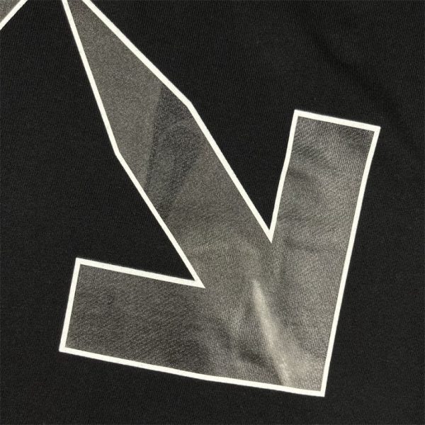 Hoodie Off-White Arrows Skull Black OFF011 - Image 7
