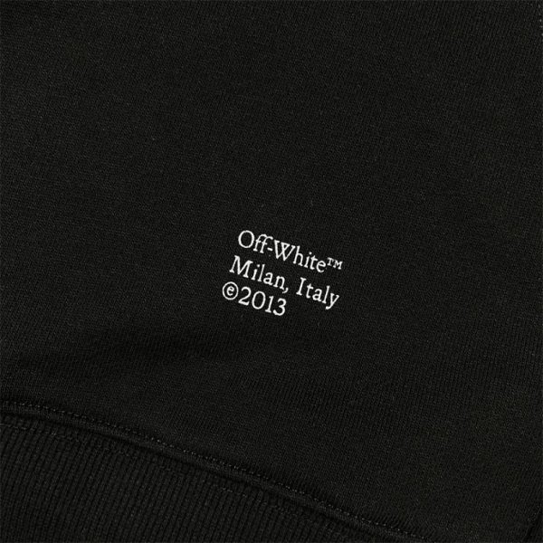 Hoodie Off-White Arrows Skull Black OFF011 - Image 8