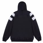 Hoodie Balenciaga 3 Stripes Black White BL066 - Image 2
