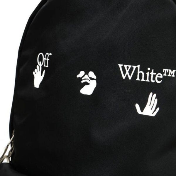 Backpack Off-White Logo Black OFF013 - Image 3