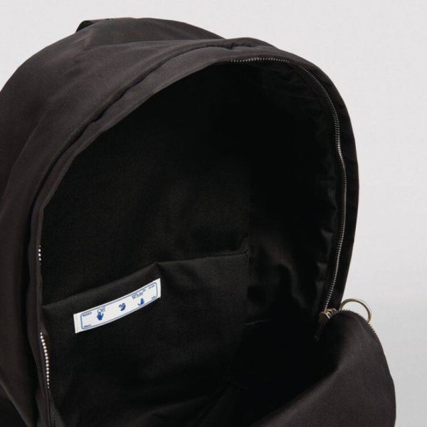 Backpack Off-White Logo Black OFF013 - Image 4