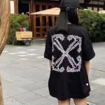 T-shirt Off-White Arrows Logo Black White OFF014 - Image 11