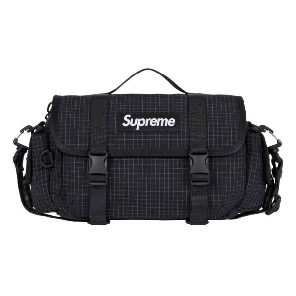 d112760_16799-1.jpg Shoulder Bag Supreme Black Grid SP061 - Image 1