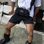 Shoulder Bag Supreme Black Grid SP061 - Image 8