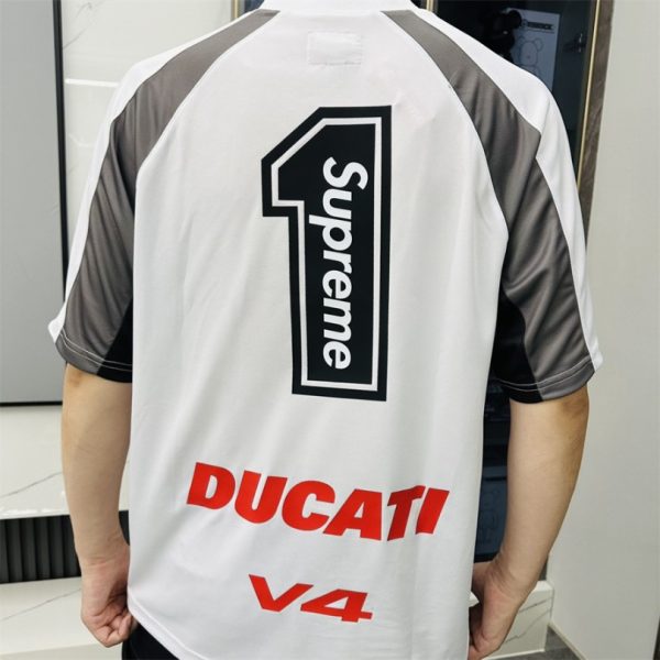 T-shirt Ducati Supreme Racing V4 SP060 - Image 7