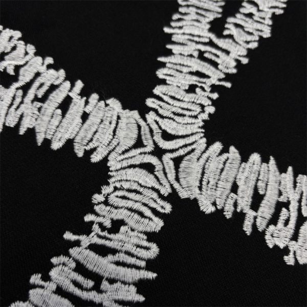 Hoodie Off-White Black Graphic OFF015 - Image 5