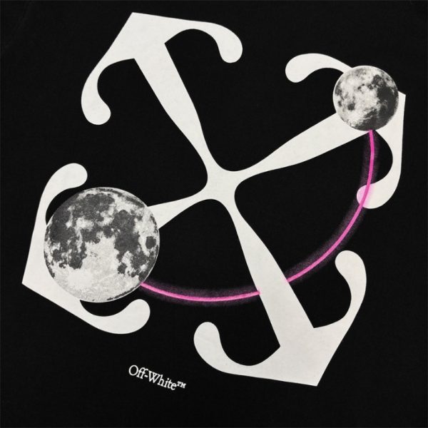 Hoodie Off-White Lunar Graphic OFF016 - Image 4