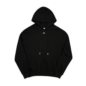 Hoodie Off-White Arrows Graphic Black OFF017