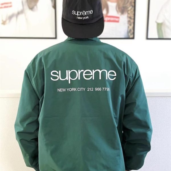 Jacket Supreme NYC Coach Windbreaker SP062 - Image 12