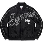 Jacket Supreme NY Varsity Bomber Black SP065