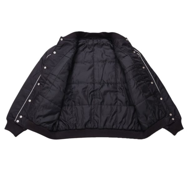 Jacket Supreme NY Varsity Bomber Black SP065 - Image 3