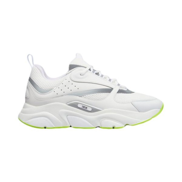d113059_4385-1.jpg Dior B22 ‘White Silver Fluo Green’ DO016 - Image 1