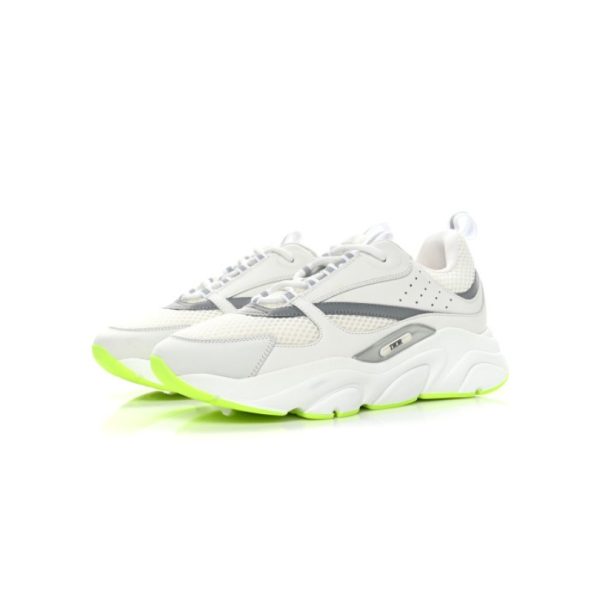 Dior B22 ‘White Silver Fluo Green’ DO016 - Image 3