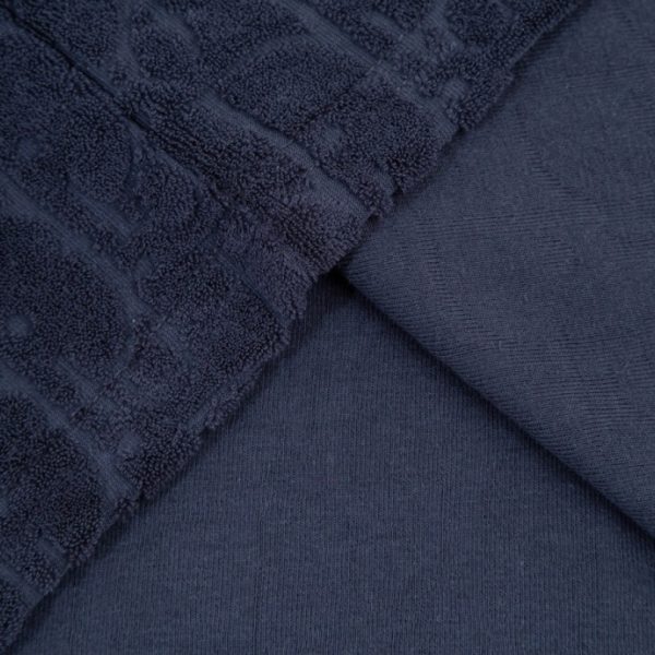 T-shirt Christian Dior Embossed Monogram Navy DO051 - Image 4